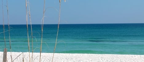 Beach nearby, sun-loungers