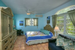 4 bedrooms, in-room safe, iron/ironing board, travel crib -  Fall in Love at Villa Amour , Caribbean Dream, Art Lovers Paradise. ,  Private  (St . Thomas)