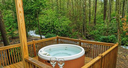 Creekside, Hot Tub, Playground, Firepit, Fireplace, WiFi, AC, EZ Access