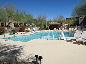 Pool - plush gated condo with heated pool, near westworld (Scottsdale)