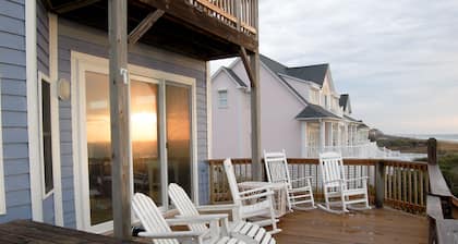 Oceanfront duplex avec accÚs à la plage privée à Emerald Isle