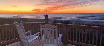 Oceanfront Home with Direct Beach Access & Stunning Views in Emerald Isle