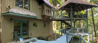 Falling waters beautiful mountain getaway