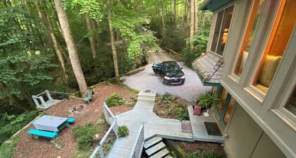 Falling waters beautiful mountain getaway