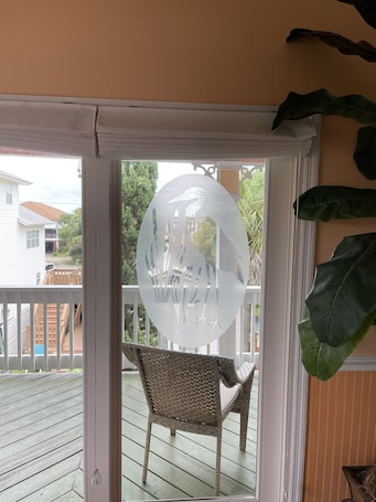 Interior. Popular condo, steps from the beach. Private & Pet Friendly.