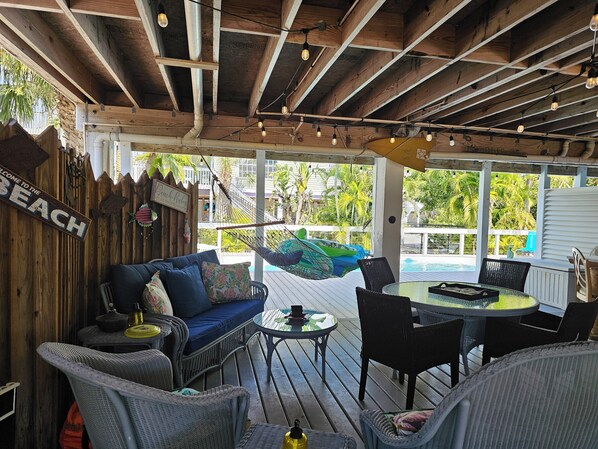 Restauration en plein air