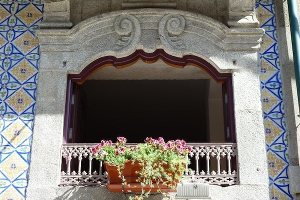 The apartment windows