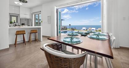 Luxury Ocean Front Villa with Heated Infinity Pool, Private Pier and Kayaks