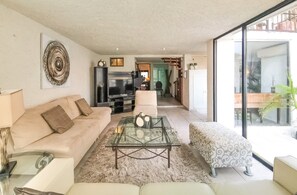 Smart TV, reproductor de DVD, libros y estéreo 