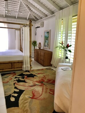 4 bedrooms, in-room safe, iron/ironing board, travel crib