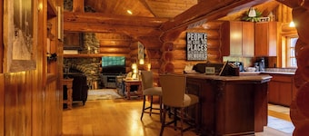 Two Beautiful Log Cabins alongside the Sol Duc River!