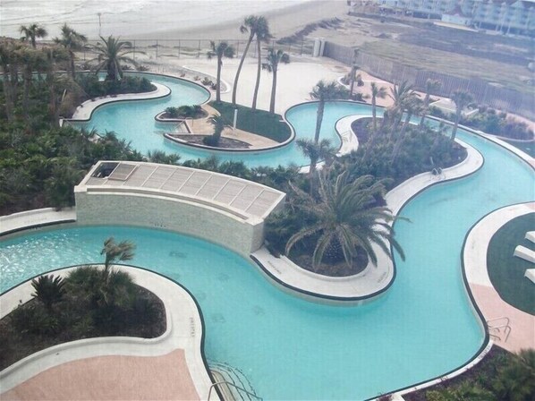 Indoor pool, outdoor pool