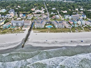 On the beach