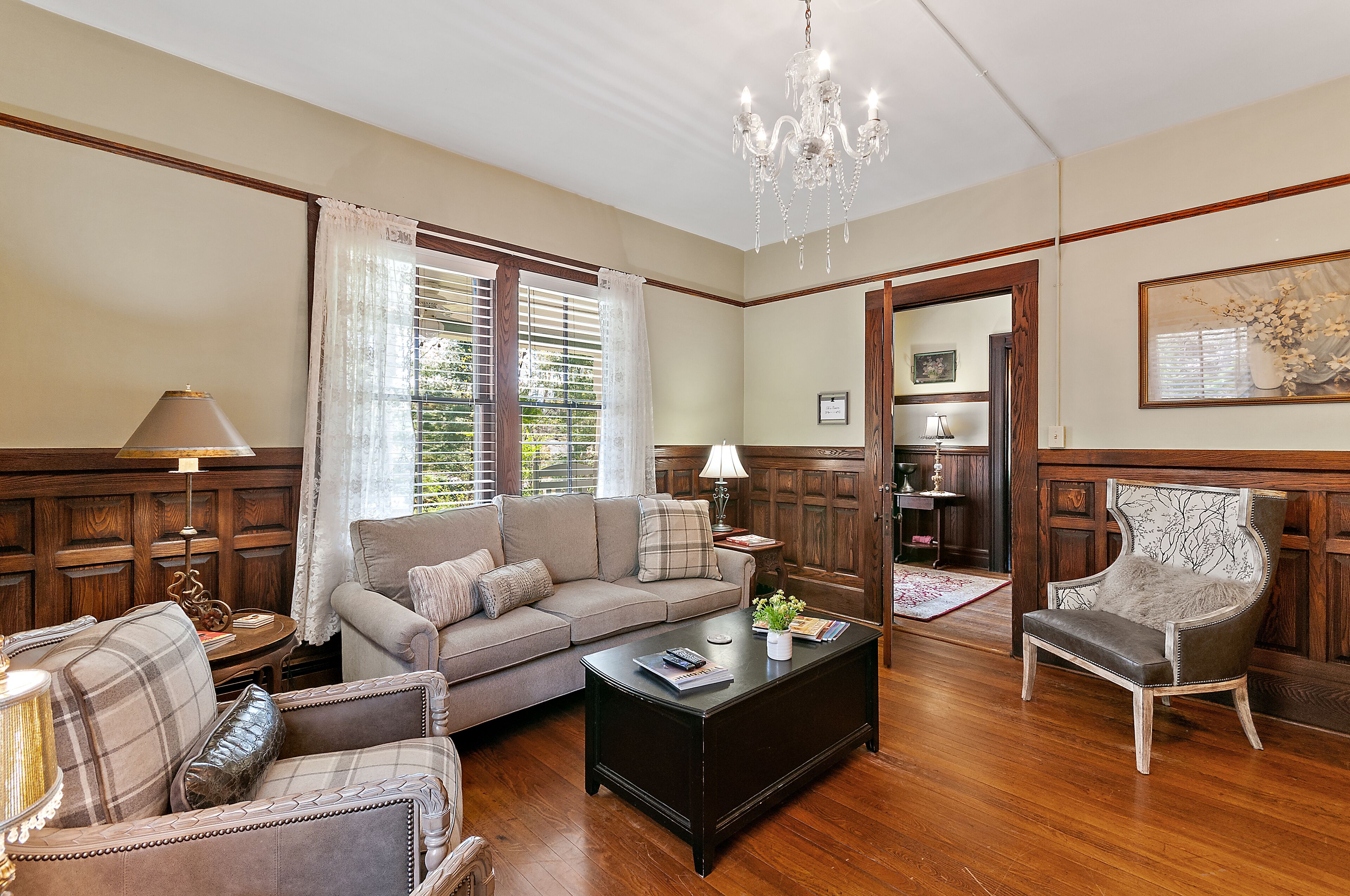 TV, books, video library