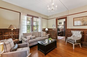 TV, books, video library