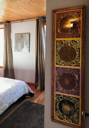 2 makuuhuonetta, silitysrauta/-lauta, ilmainen Wi-Fi