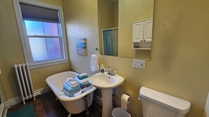 Hair dryer, towels, soap, shampoo - One Bedroom Sparkler in Charlottetown Historic District (Charlottetown)