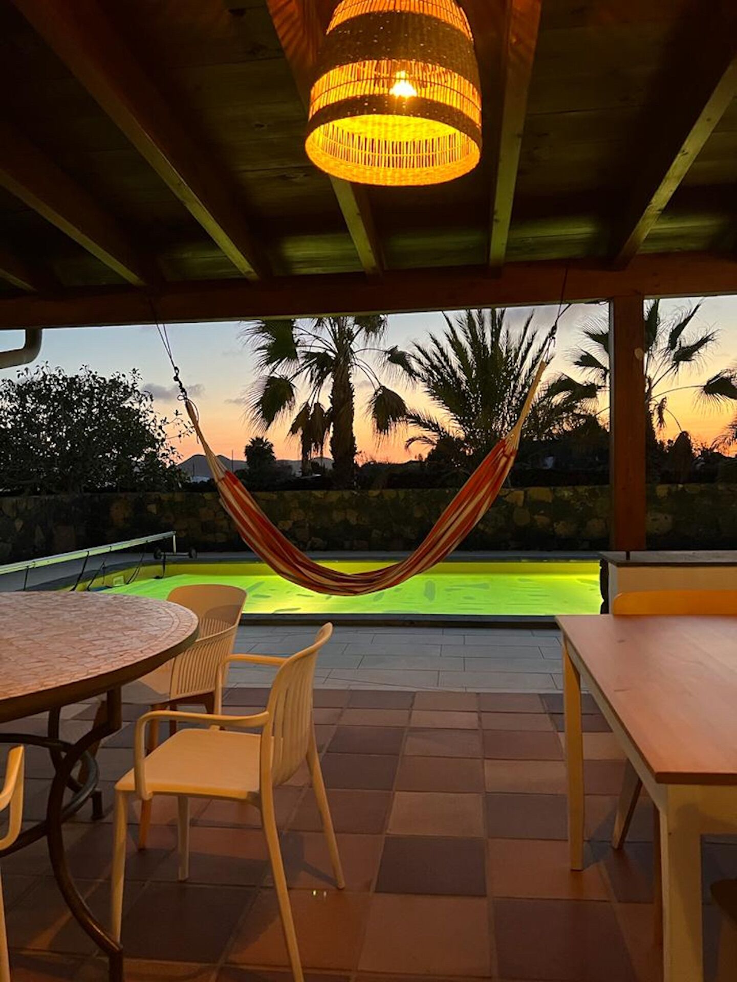 Una piscina climatizada