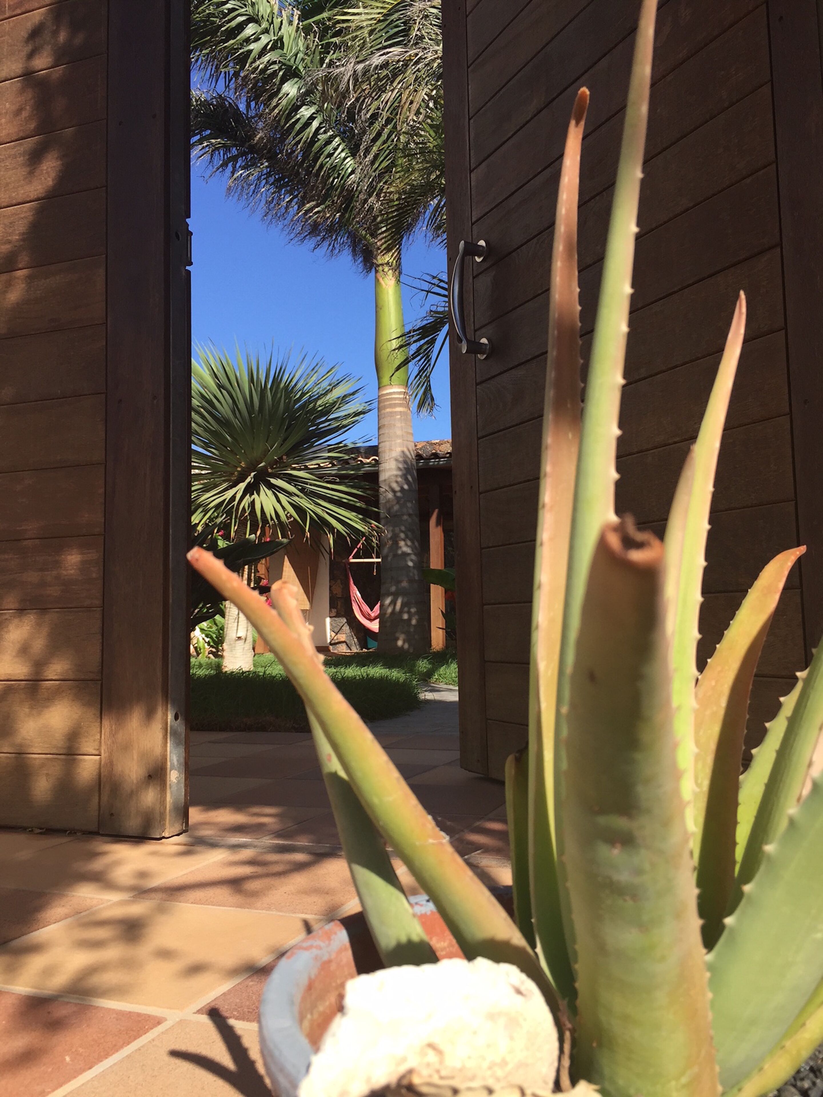 Enceinte de l’hébergement