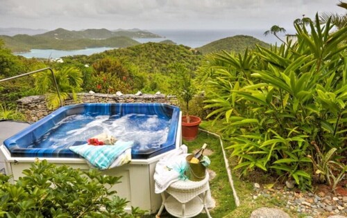 Fantastic Panoramic Views of The British Virgin Islands, Amazing Sunrises, Pool 