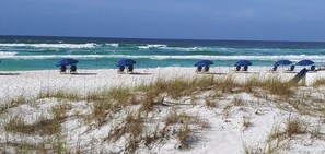 Beach nearby, sun loungers - Upscale Home, Pool, Hot Tub, EV Charger, Pets OK, 10% Off Golf Cart Rentals (Miramar Beach)