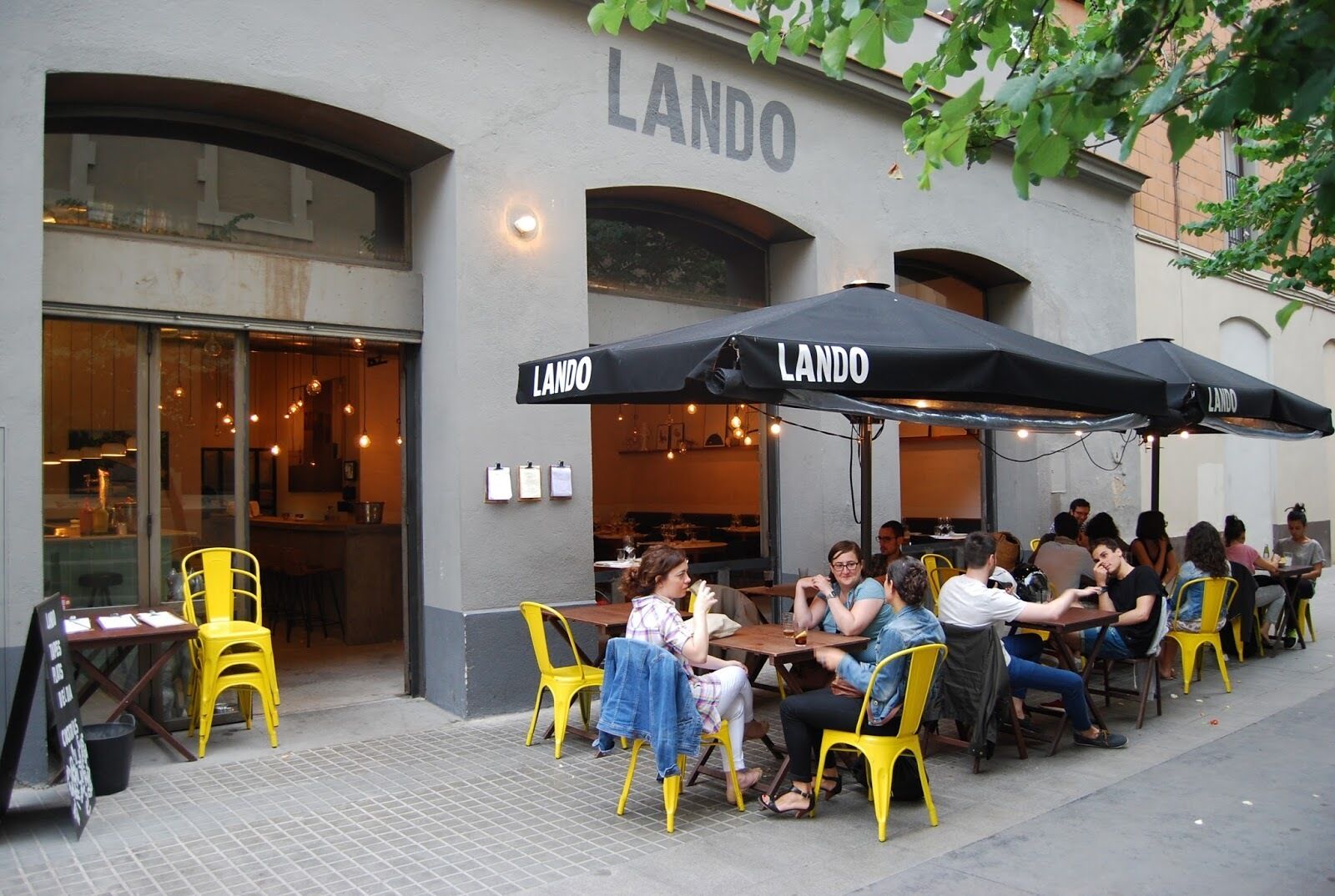 Restaurante al aire libre