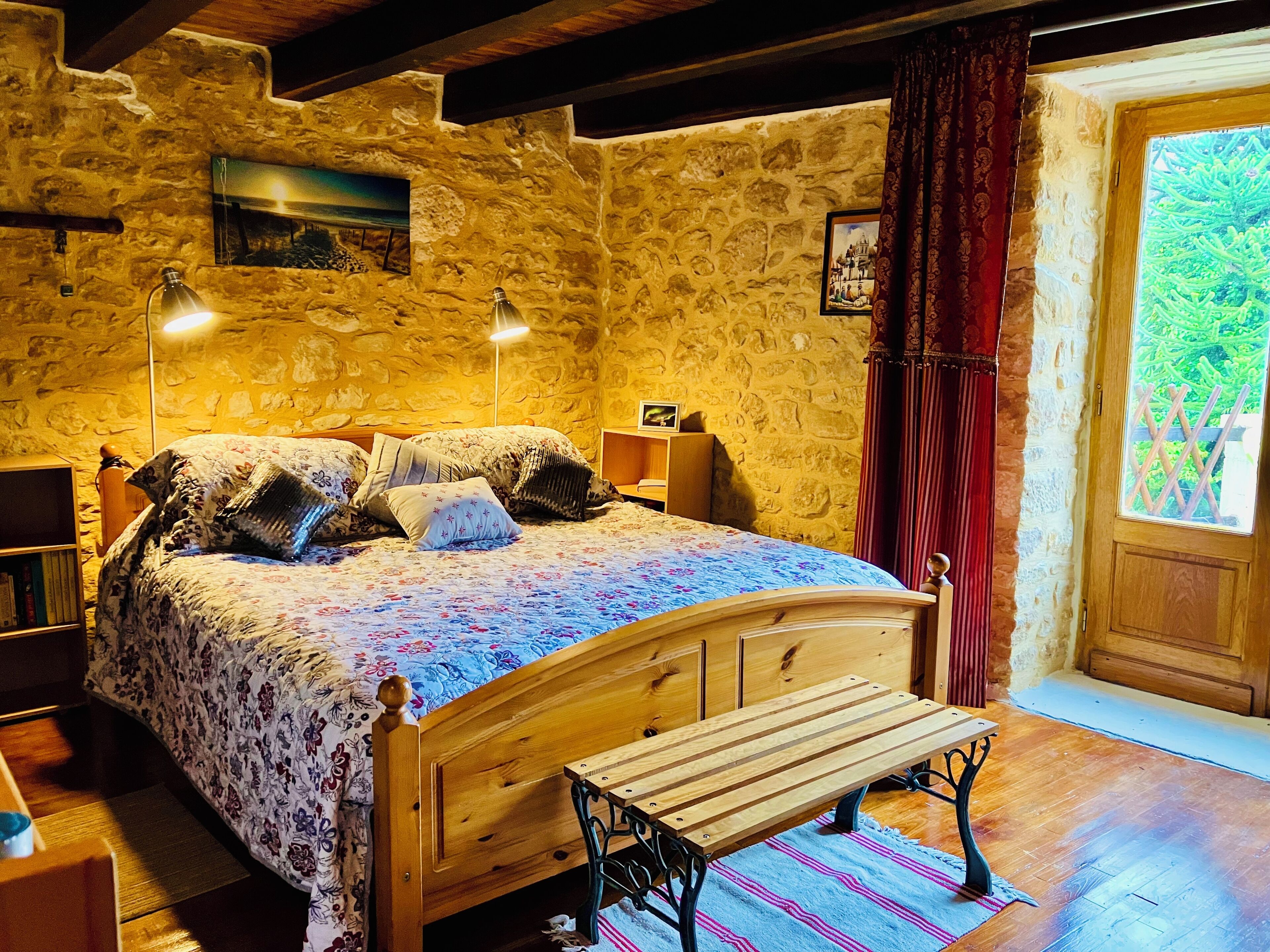 1 bedroom, iron/ironing board, bed sheets