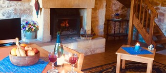 Maison de Montfort -Ideal Lage in der Nähe von Sarlat Fabelhafte Aussicht auf Chateau Montfort