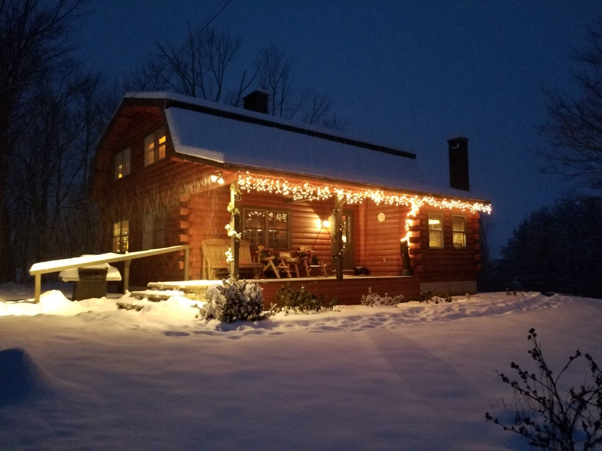 Large Cozy Log Cabin Overlooking Black Mountain - Storyland Minutes Away