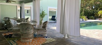 The Green Room with Salt water pool