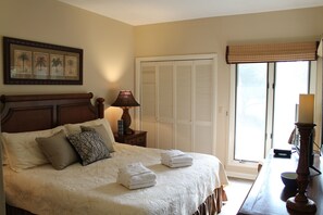 2 bedrooms, desk, iron/ironing board, travel cot
