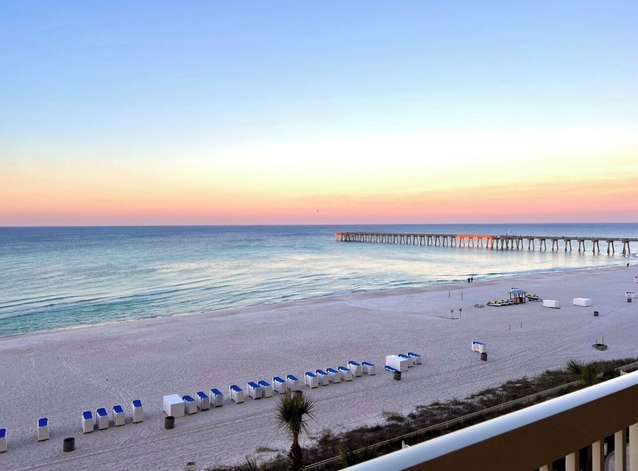 Calypso Resort~Free Beach Service~5th Floor Unit~GulfFront Master~Pier Park
