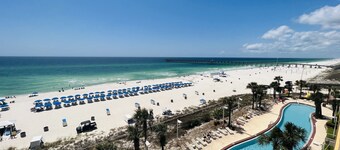 Calypso Resort~Beachfront 5th Floor Condo~Gulf Front Master~Steps to Pier Park