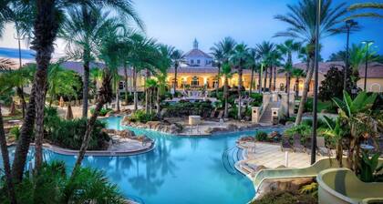 TROPICAL RESORT! Lazy River Water Slide +more! 4 BED/3 BATH