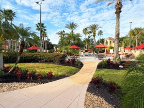 Overnattingsstedets uteområder