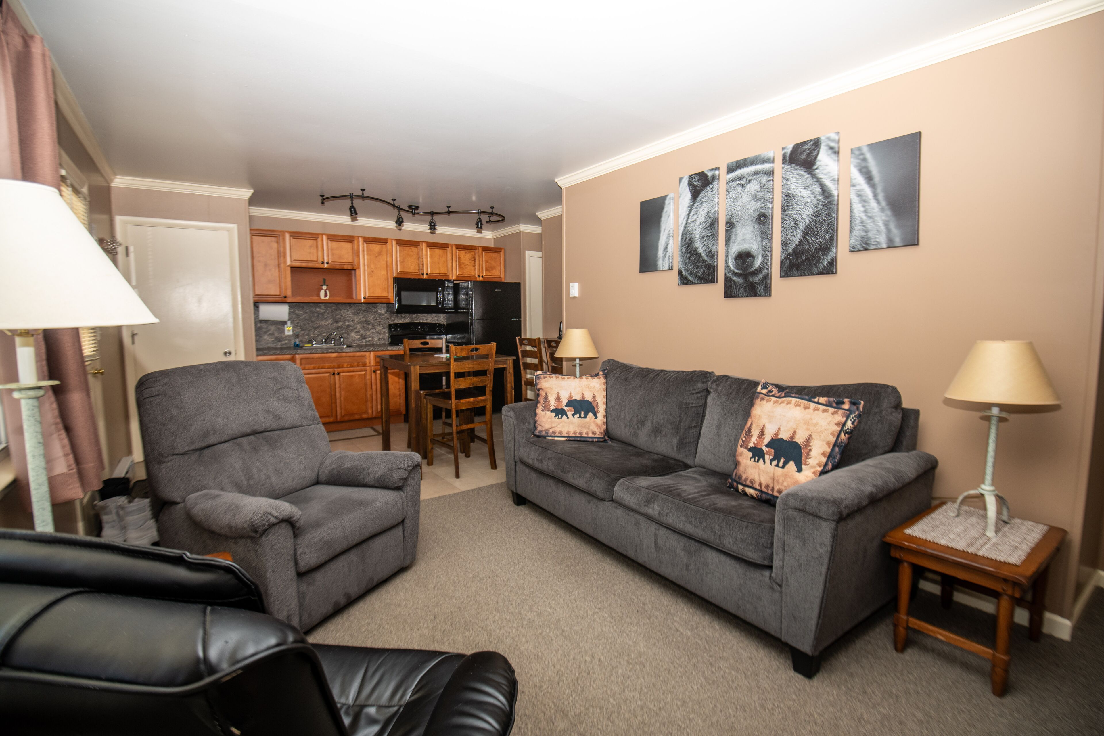 Newly remodeled 2 bedroom, 1 bath, 1 level units sleeps 3 #15