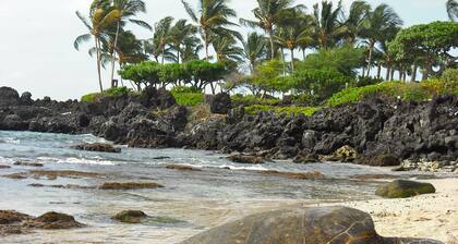 Ocean View, täydellinen keittiö, Gorgeous Top Floor Suite ympäröi trooppinen puutarha