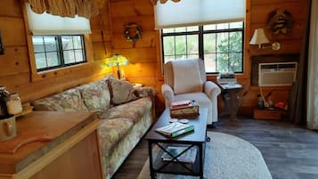 Smart TV, fireplace, Netflix, streaming services