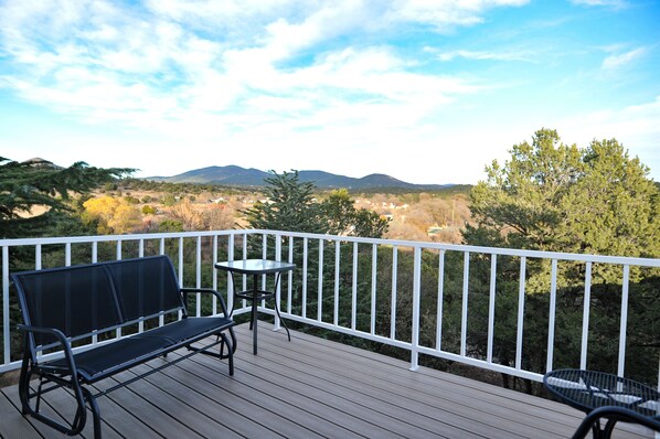 Property grounds - One Cozy BR and a separate Large BR that opens onto a Deck with Mountain views (Silver City)