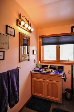 Interior - One Cozy BR and a separate Large BR that opens onto a Deck with Mountain views (Silver City)