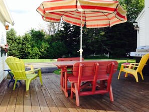Outdoor dining -  Escape to Mountains of Family Fun! Popular Attractions close by-Pets ok (Franconia)
