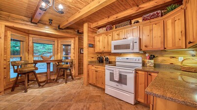 Sky Cabin: Luxury, Gated, Sparkling Clean, featured on HGTV's "Log Cabin Living"