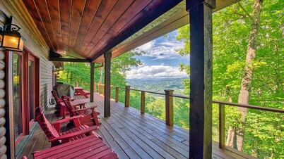 Sky Cabin: Luxury, Gated, Sparkling Clean, featured on HGTV's "Log Cabin Living"