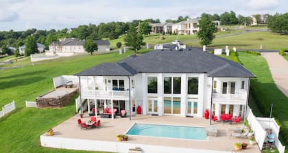 Casa del lago con piscina privada