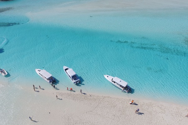 Another lovely beach on the Cays trip