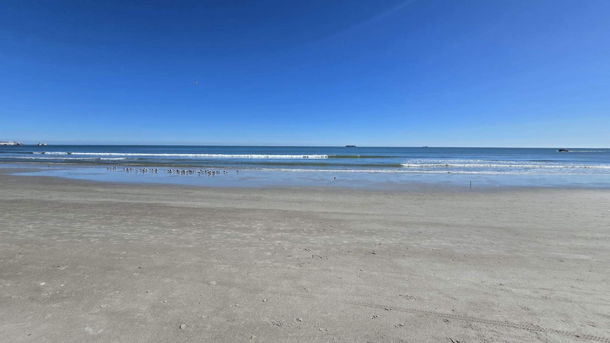 Accommodatie ligt op het strand, strandlakens