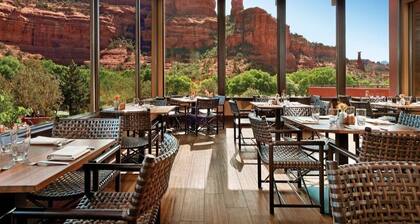 Vista de la roca roja de Sedona