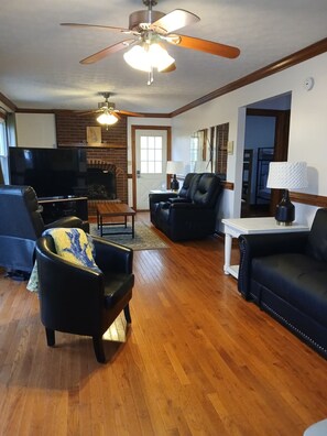 Smart TV, video games, books, video library