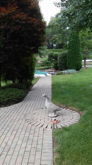 Property grounds - 1,500 sq ft private guest suite on the beautiful Portage Lakes  (New Franklin)