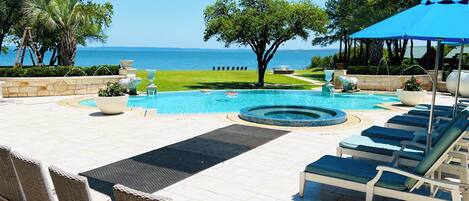 Außenpool, beheizter Pool